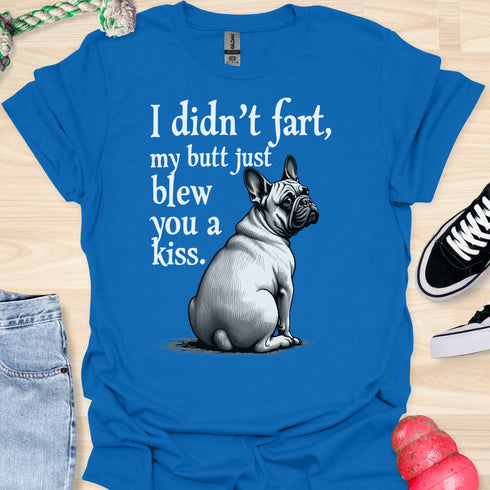 I didn’t fart, my butt just blew a kiss - V9 - Elegant Over The Shoulder T-Shirt